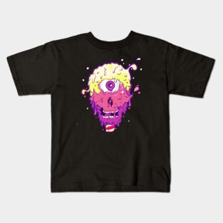 Melty Skull Kids T-Shirt